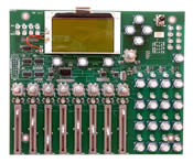 Front panel control surface